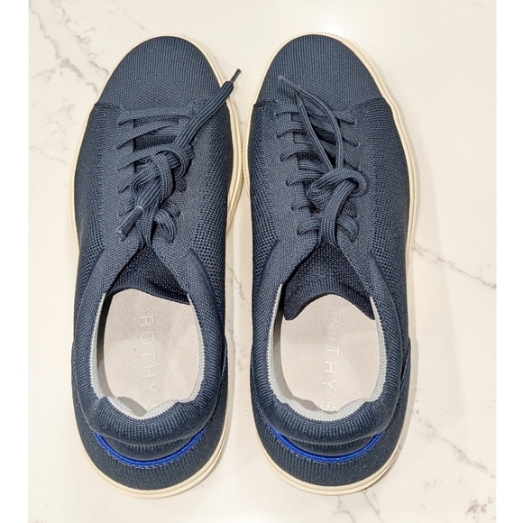 Rothy's RS02 Sneaker In Navy - Picture 2 of 10